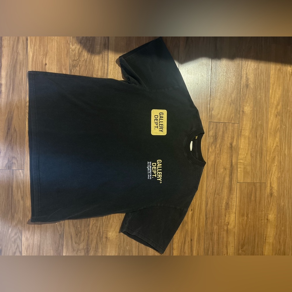 Gallery Dept Black Short Sleeve Tee!